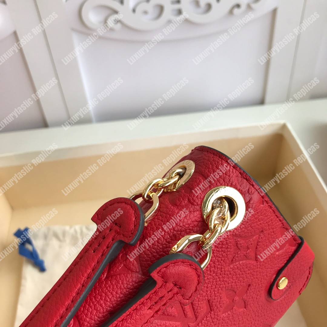 LV Vavin BB Monogram Empreinte Scarlet