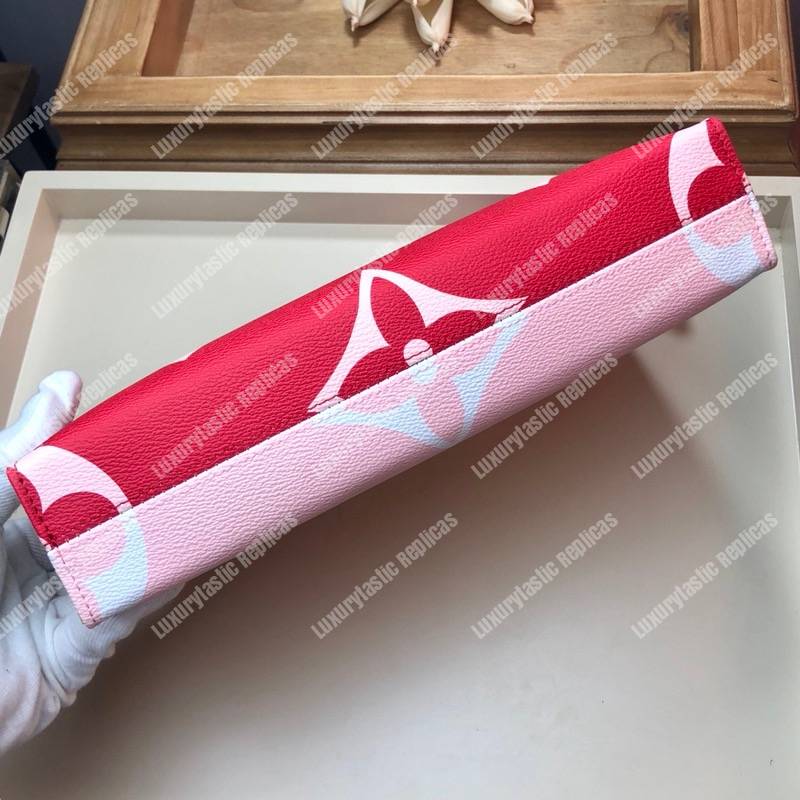 LV Toilet Pouch XL Monogram Rouge