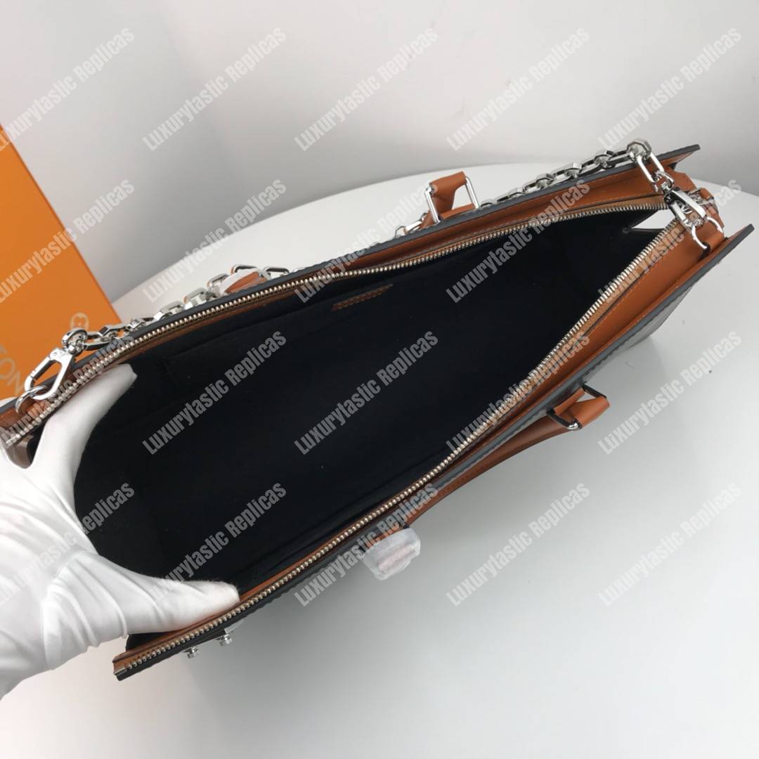 LV Epi Sac Tricot Bag Noir