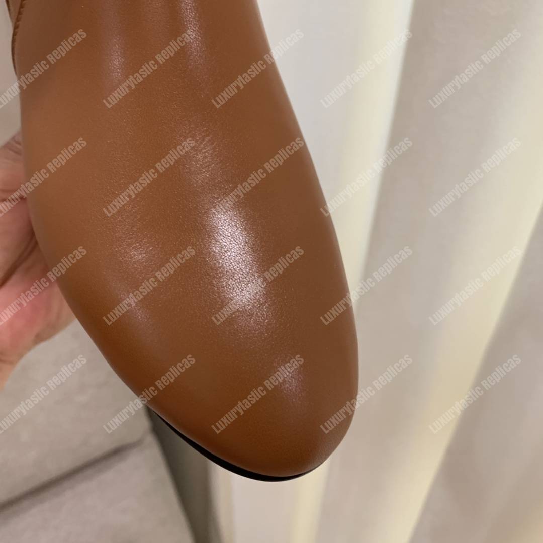 H**mes neo ankle boot brown