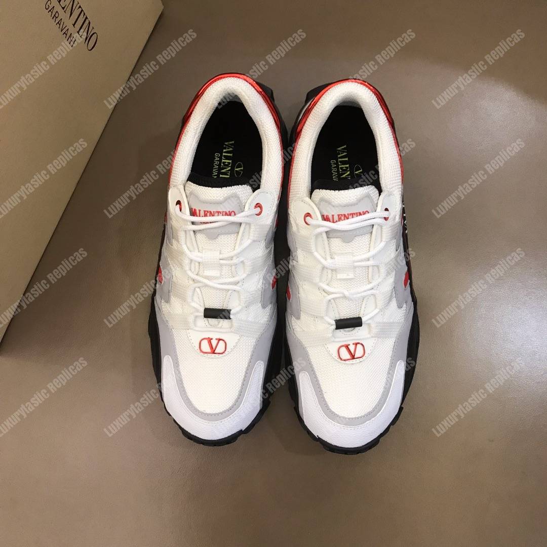 Valentino Climbers Sneaker Black/Red/Gray