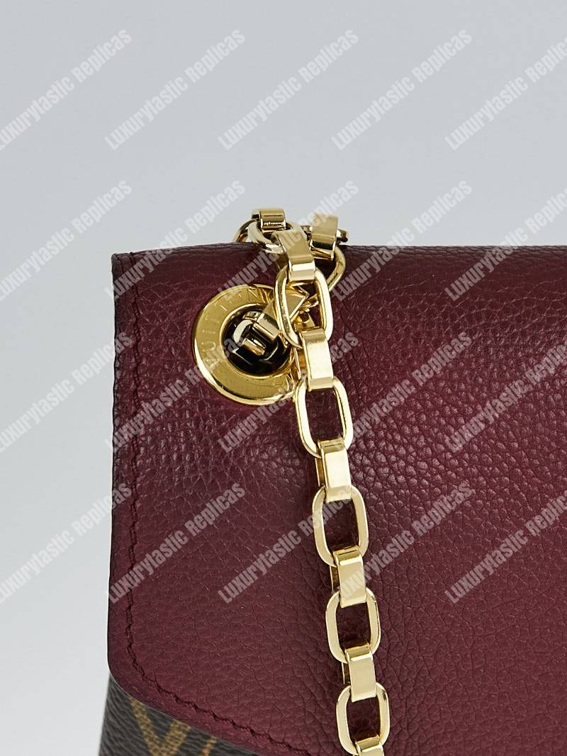 LV Pallas Chain Bag Monogram Aurore