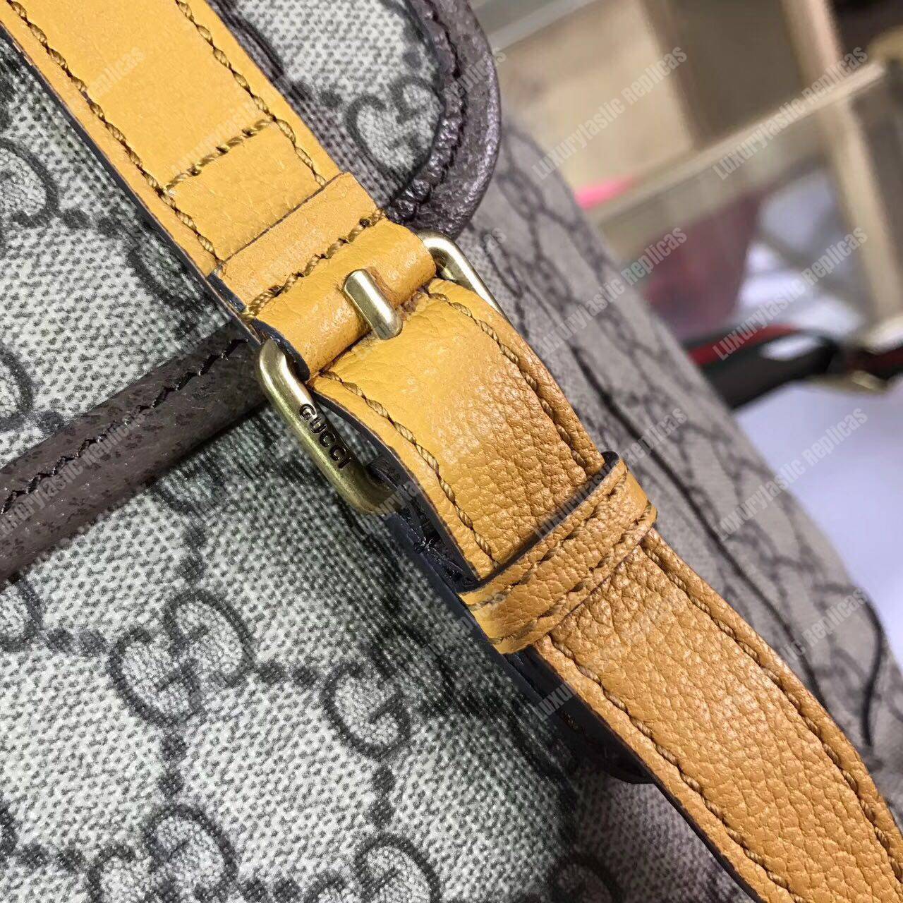G*u*i soft gg sup*e backpack beige/ebony