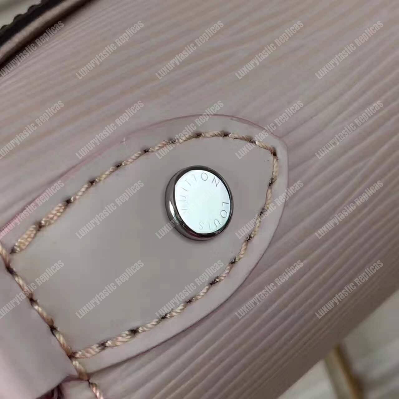 LV Saint Michel Monogram Rose Ballerine