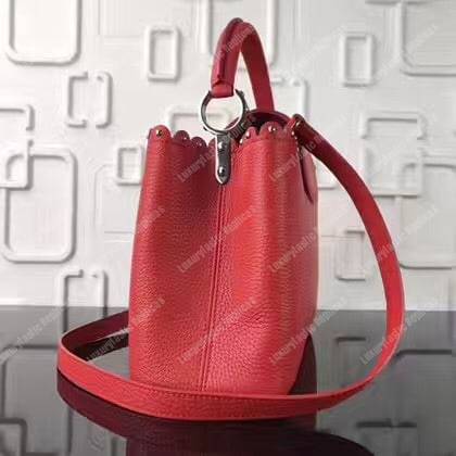 LV Capucines PM Red