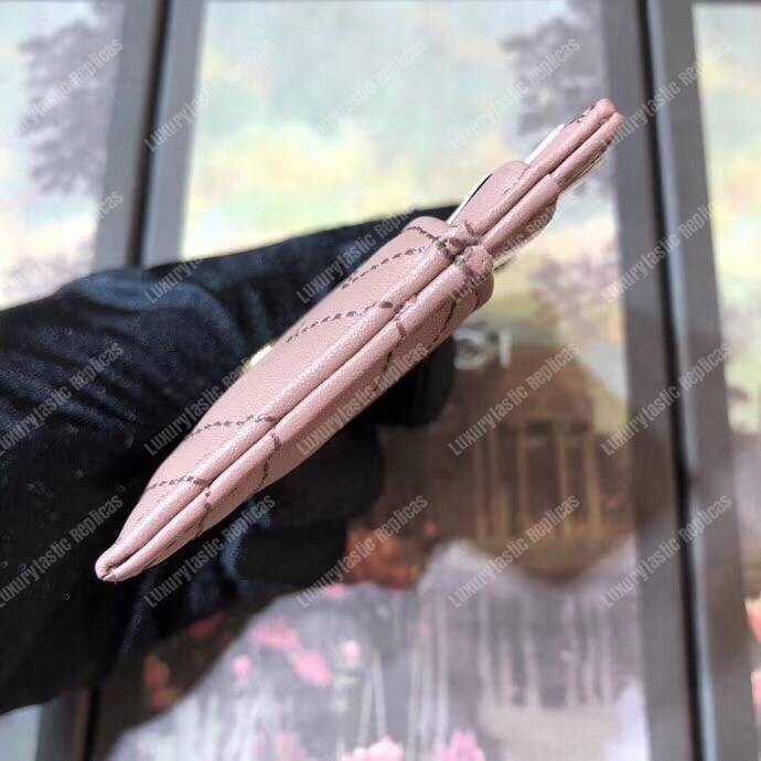 G*u*i gg marmont card case dusty pink