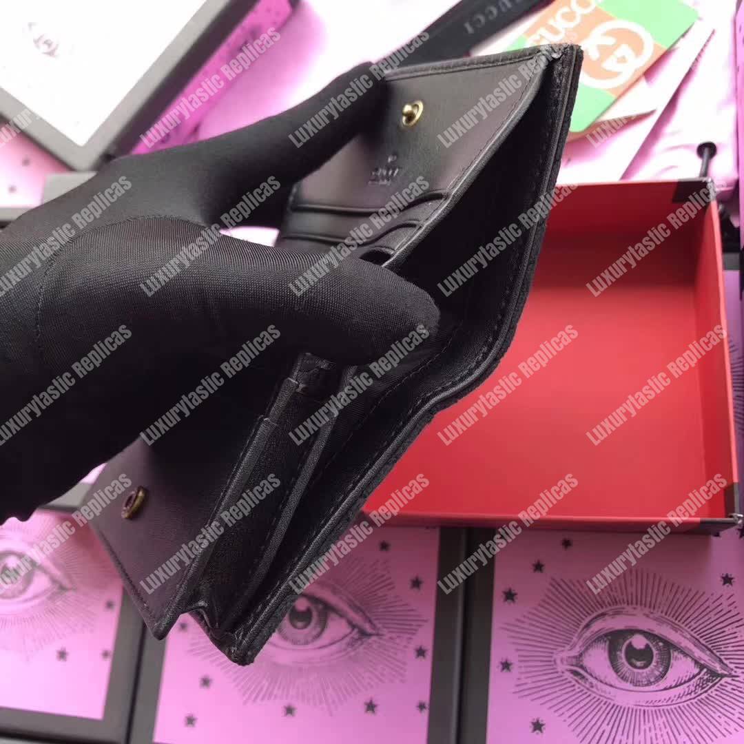 G*u*i gg marmont card case velvet black