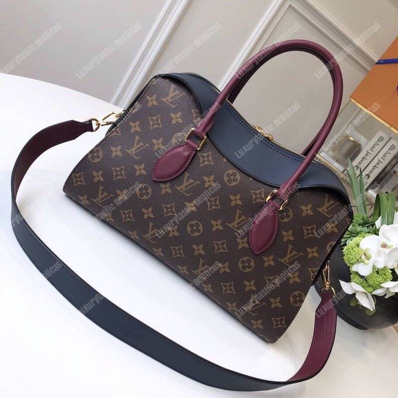 LV Tuileries Bag Monogram Marine Bordeaux