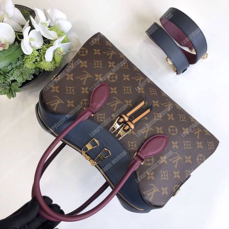 LV Tuileries Bag Monogram Marine Bordeaux