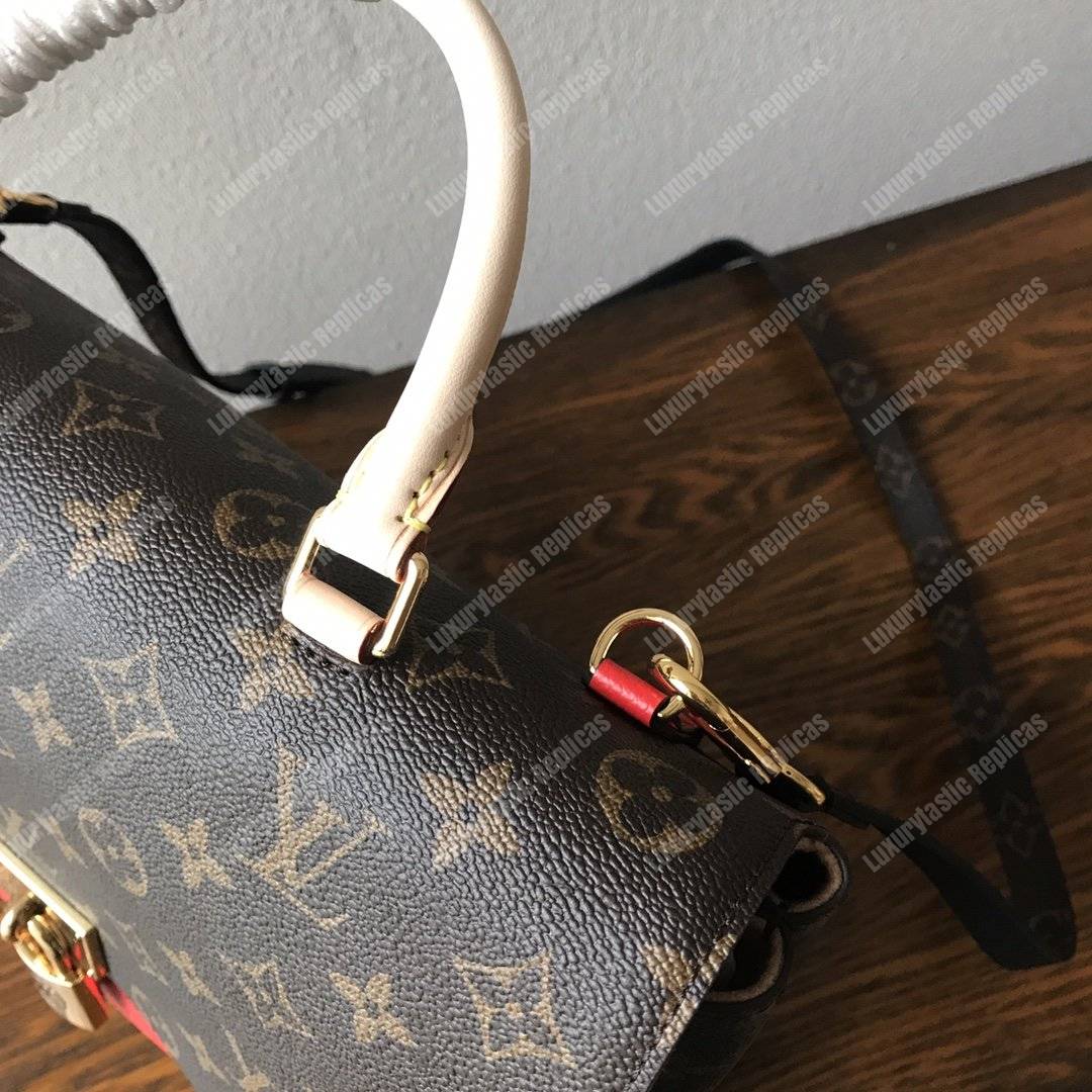 LV Marignan Bag Monogram Coquelicot