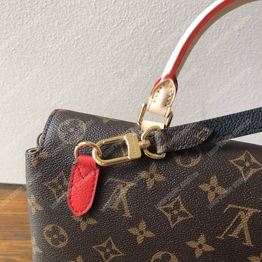 LV Marignan Bag Monogram Coquelicot