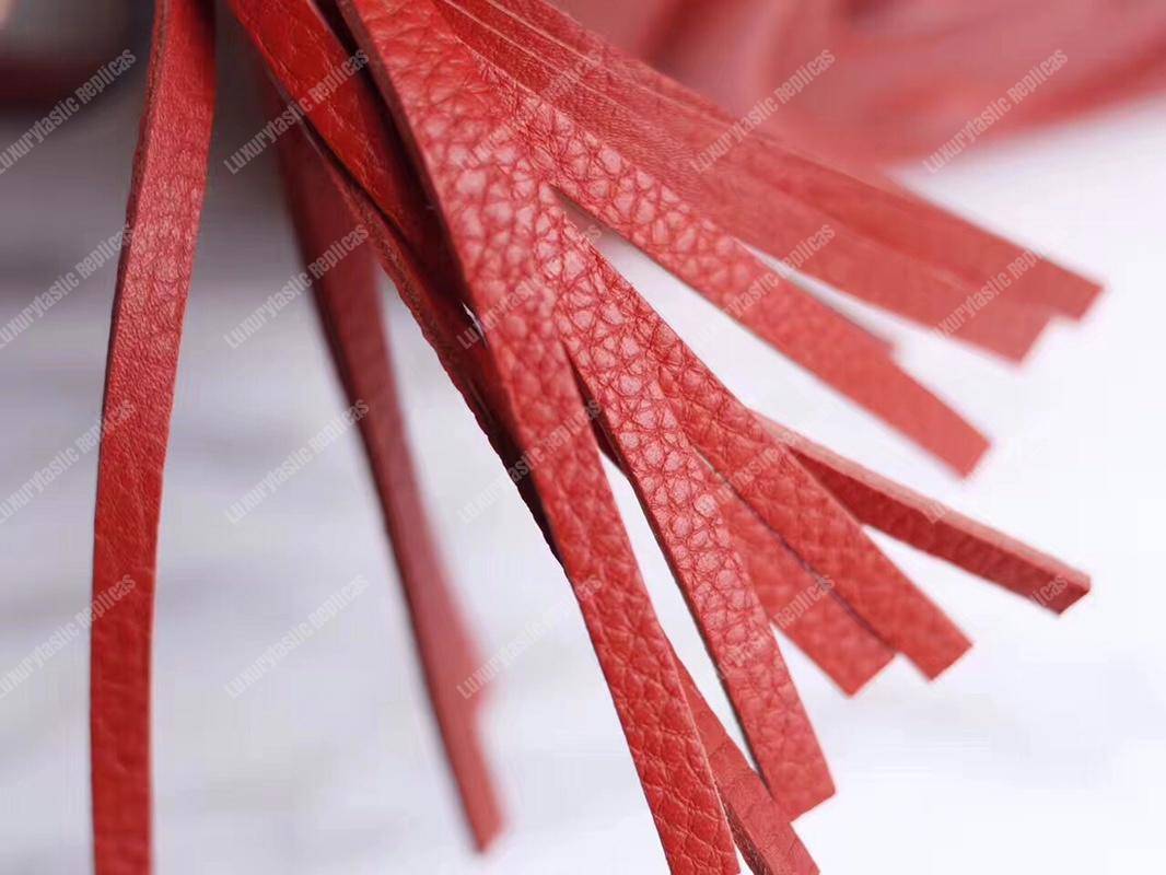 G*u*i soho small leather disco bag red