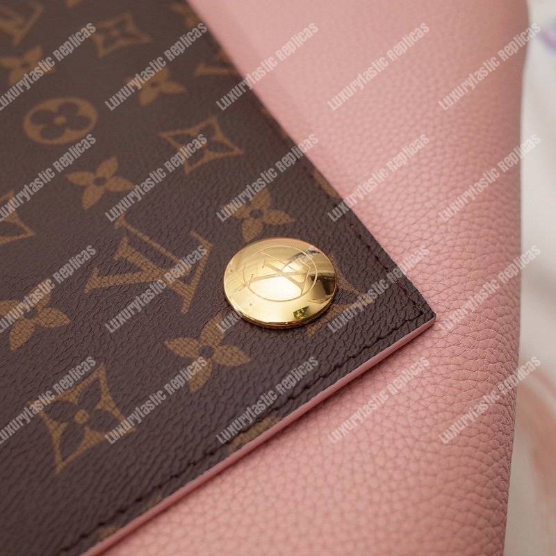 LV Double V Handbag Rose Poudre