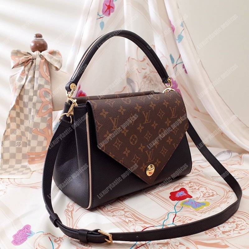 LV Double V Handbag Noir