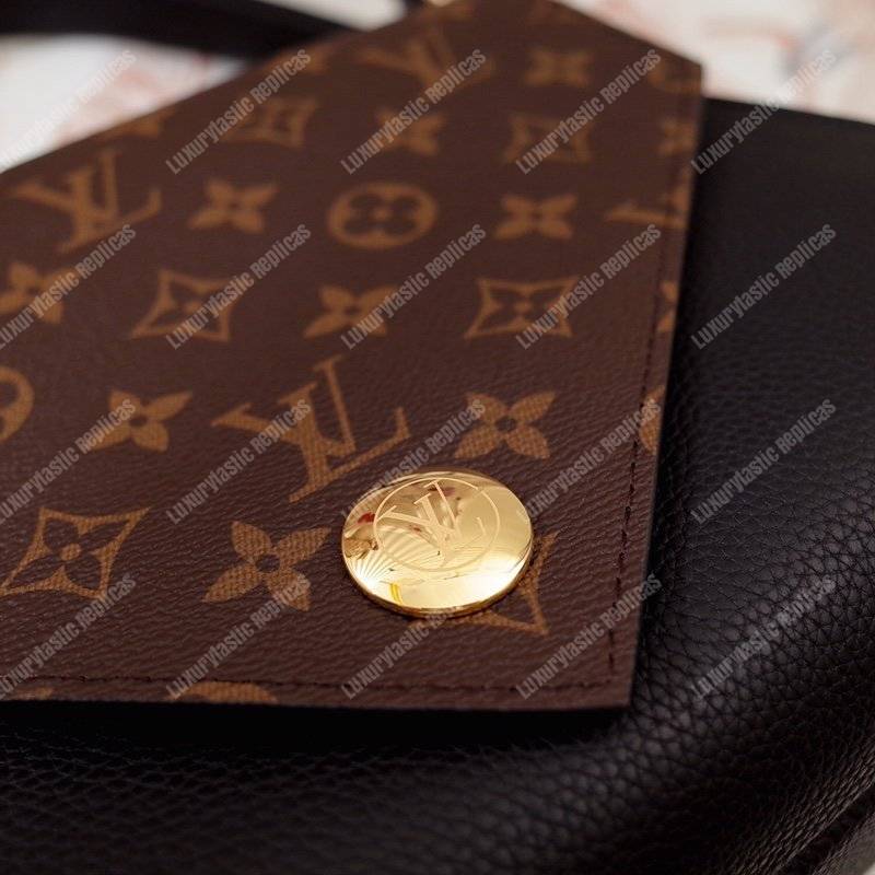 LV Double V Handbag Noir