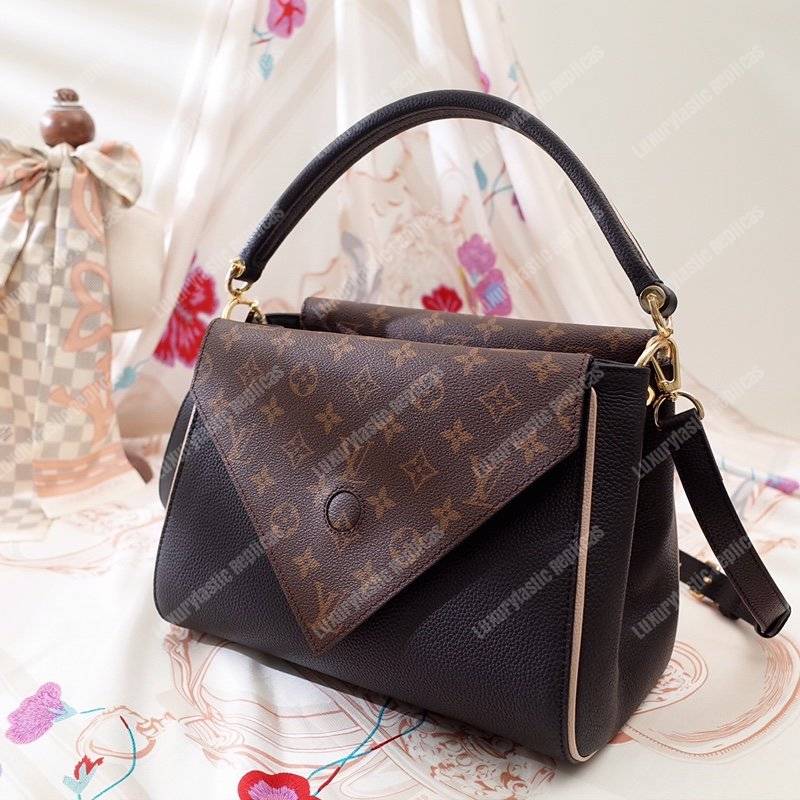 LV Double V Handbag Noir
