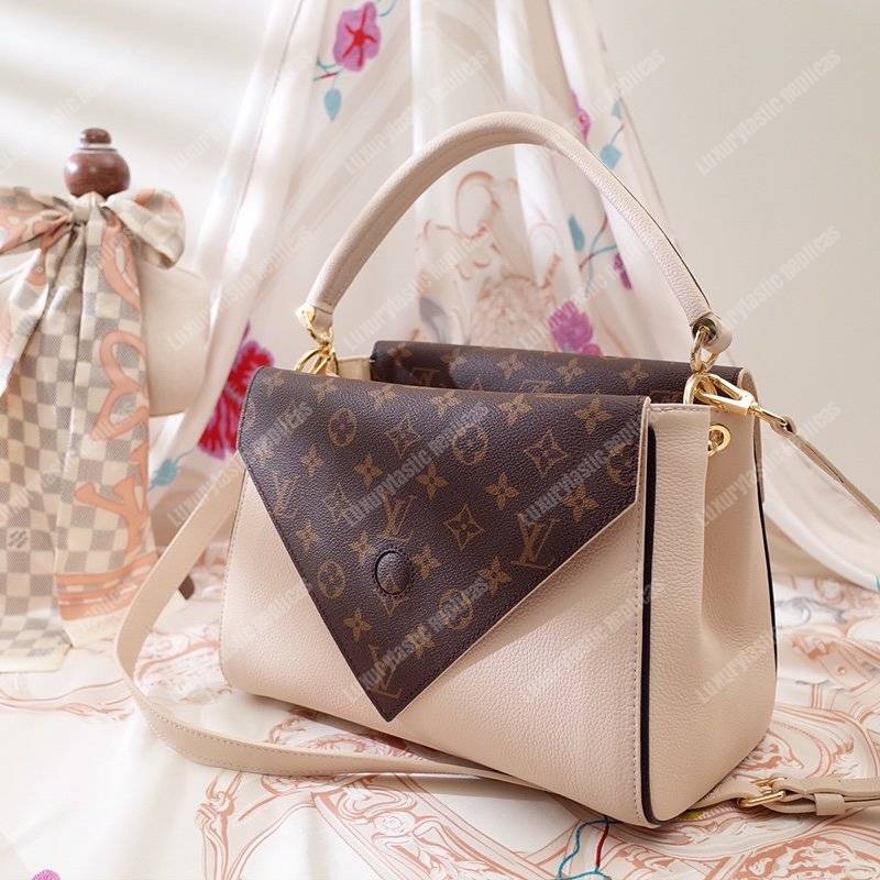LV Double V Handbag Creme
