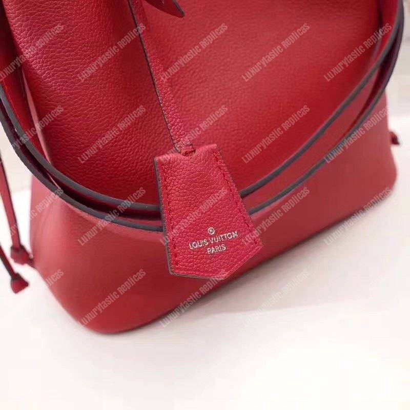 LV Lockme Bucket Cerise