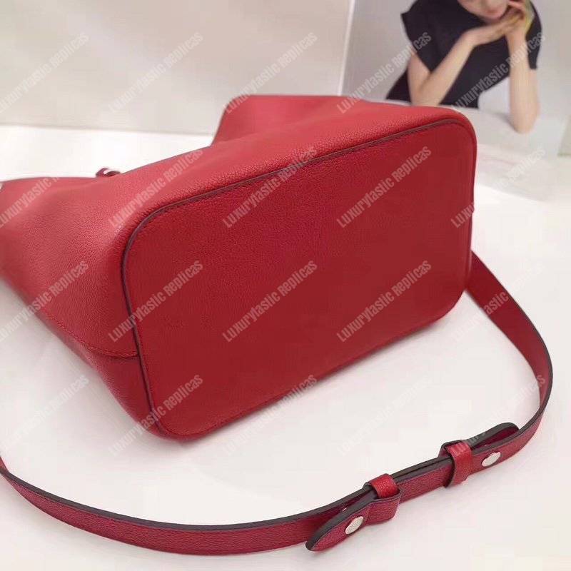 LV Lockme Bucket Cerise