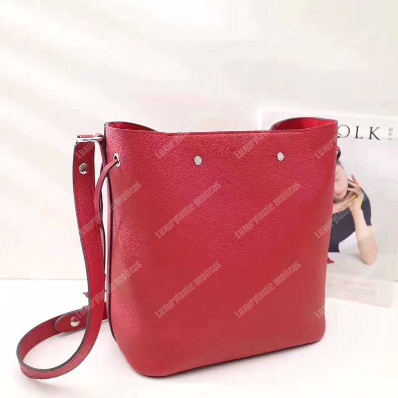 LV Lockme Bucket Cerise