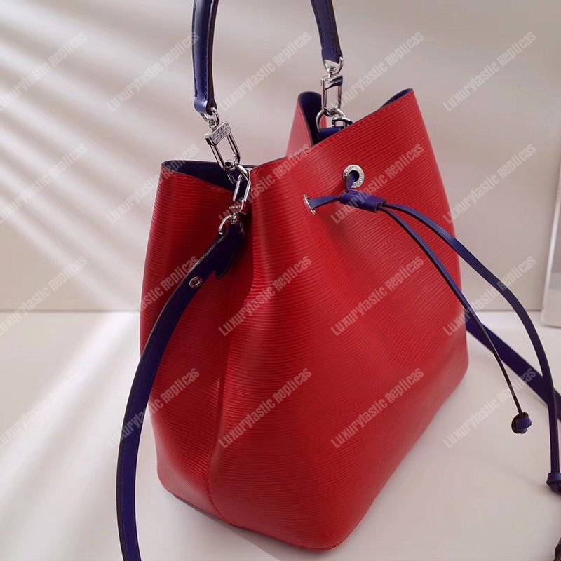 LV NéoNoé Bag Epi Leather Coquelicot Red