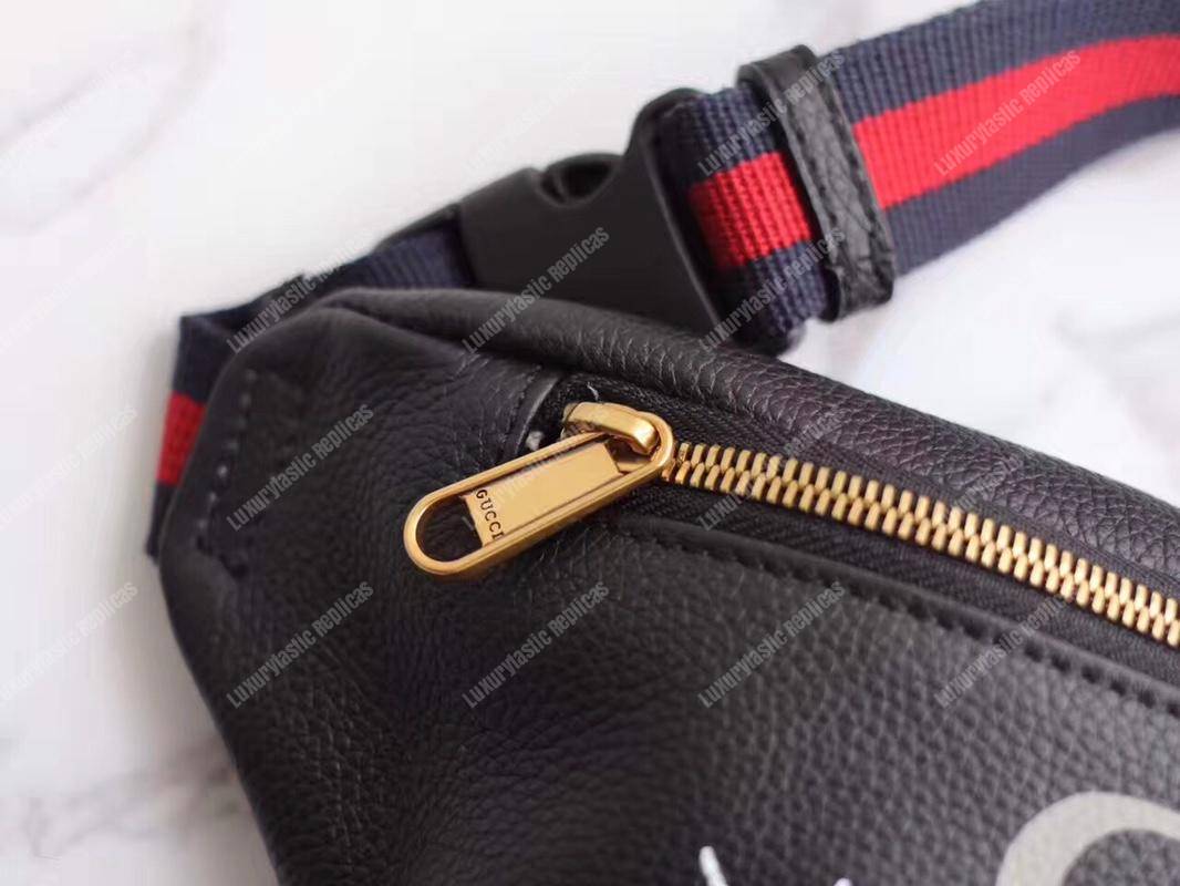 G*u*i coco capitán logo belt bag black