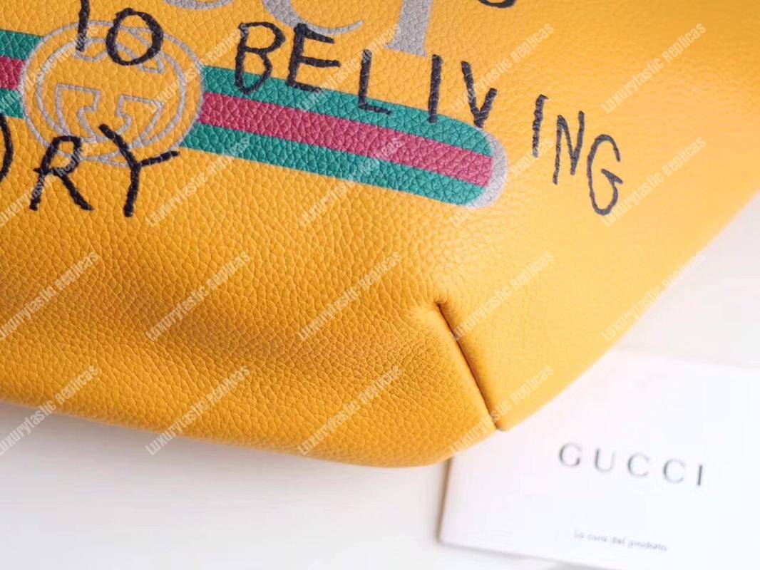 G*u*i coco capitán logo belt bag yellow