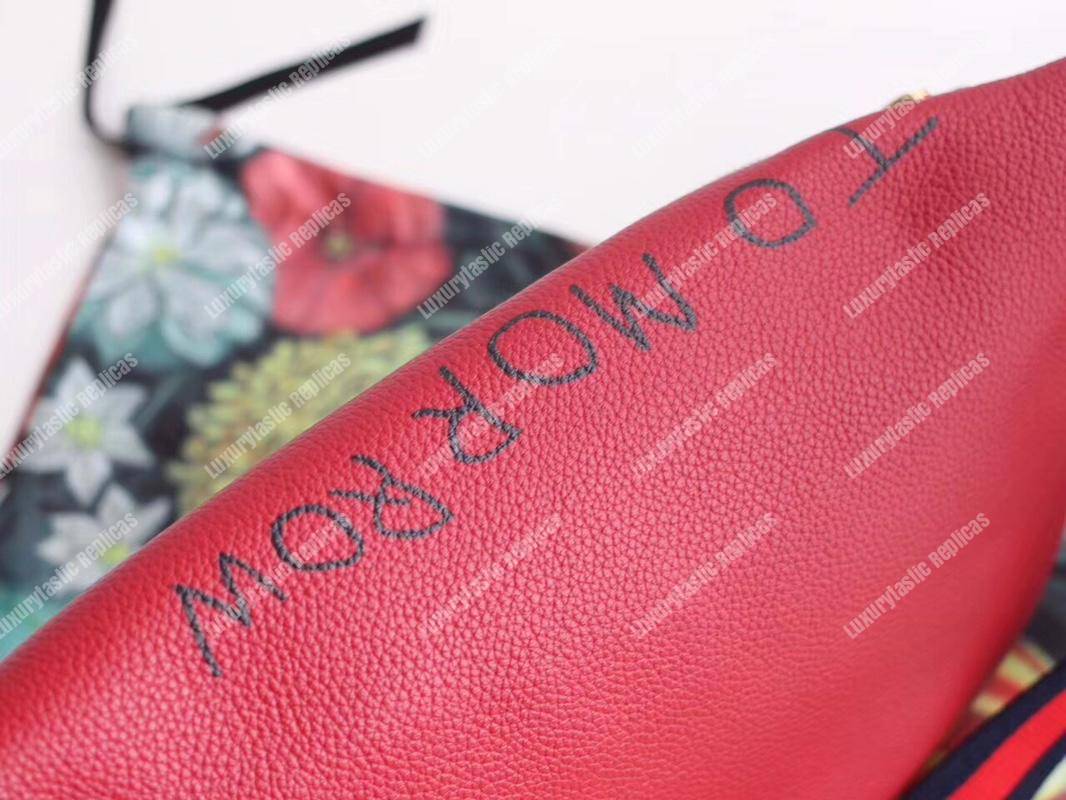 G*u*i coco capitán logo belt bag red