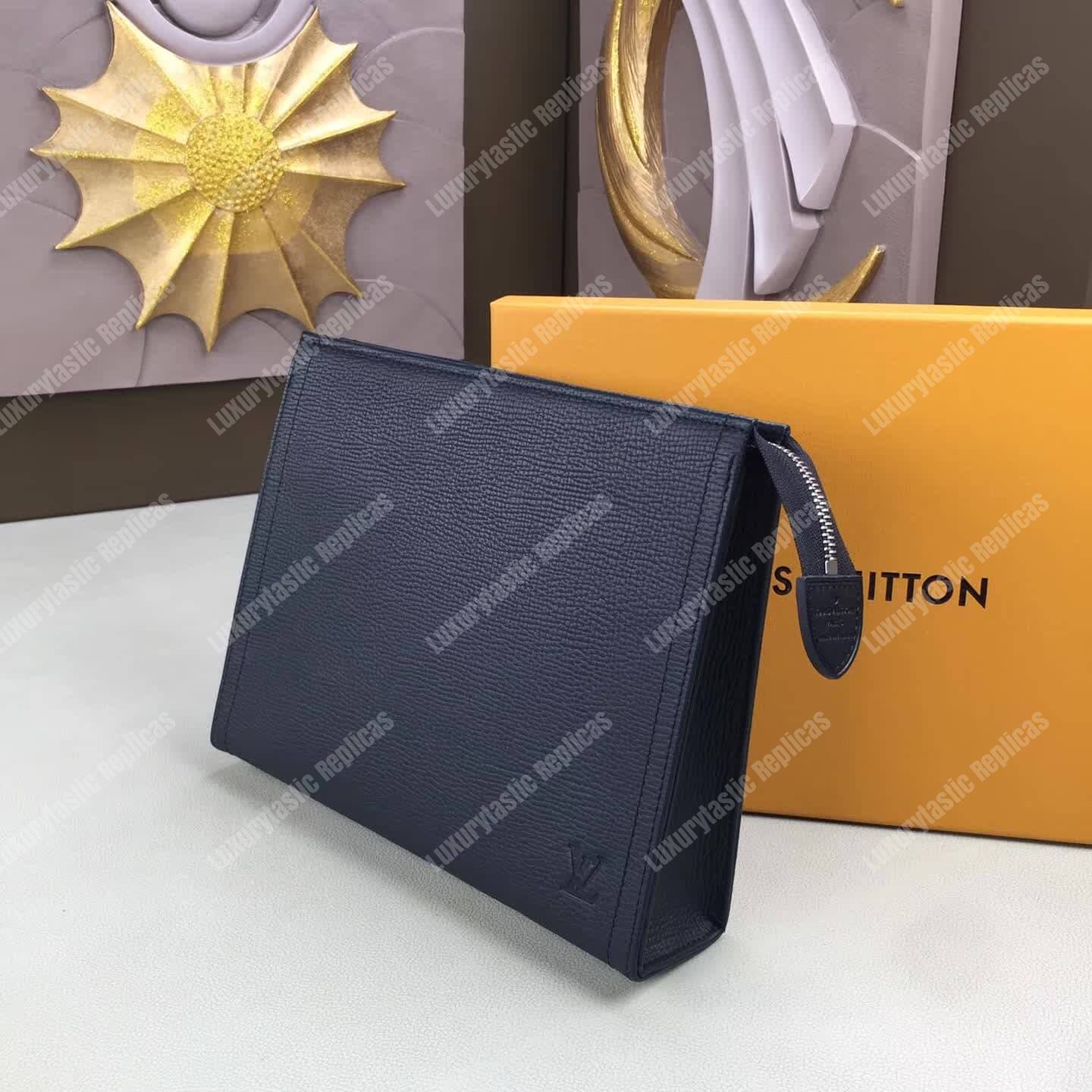 LV Toiletry Pouch Bleu Marine