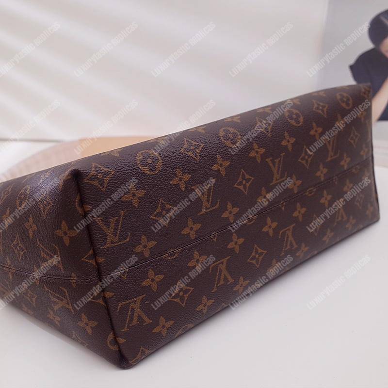 LV Graceful MM Monogram Beige