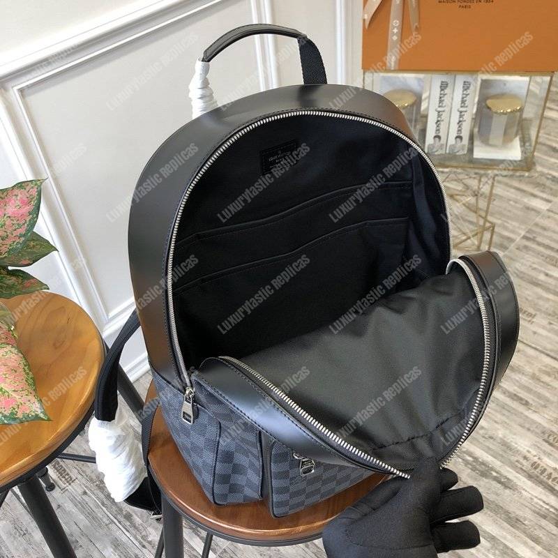 LV Josh Damier Canvas Graphite