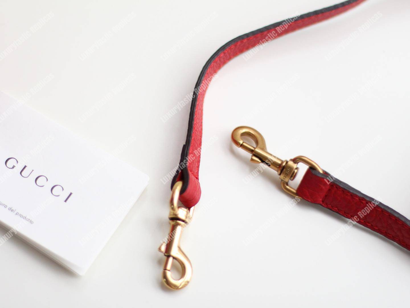 G*u*i gg marmont small top handle bag lightweight leather hibiscus red