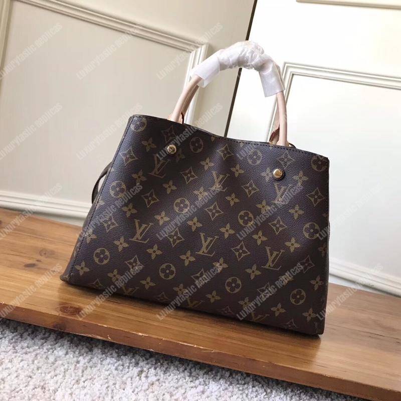 LV Montaigne MM Monogram Handbag