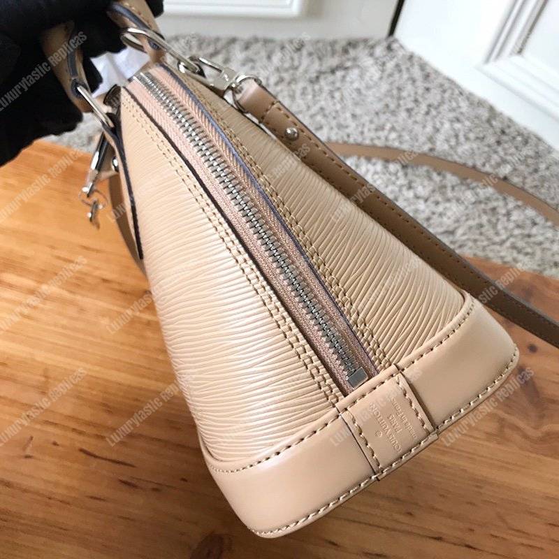 LV Alma BB Epi Leather Beige