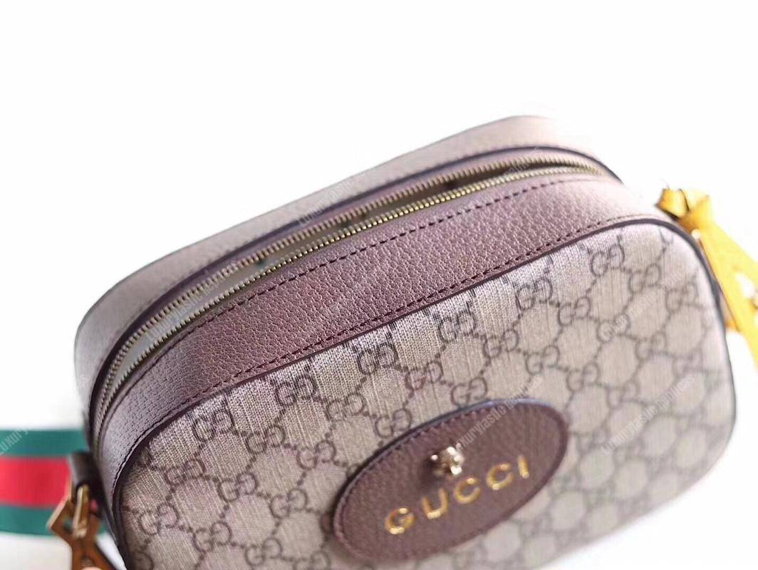 G*u*i gg sup*e messenger bag yellow trims