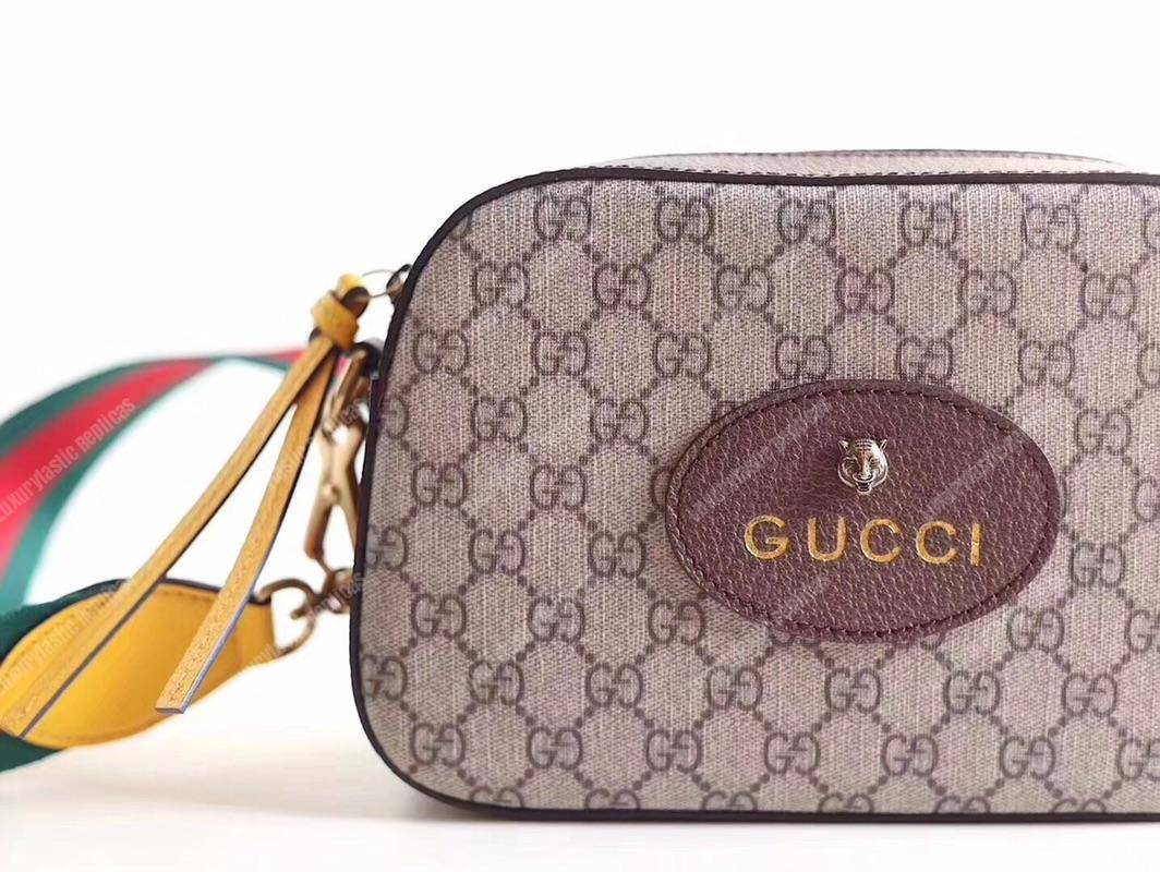 G*u*i gg sup*e messenger bag yellow trims