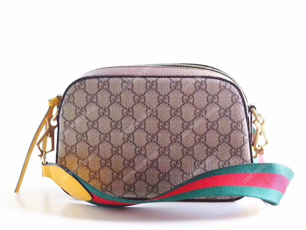 G*u*i gg sup*e messenger bag yellow trims