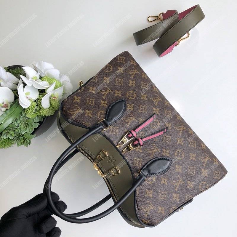 LV Tuileries Bag Monogram Kaki Fango