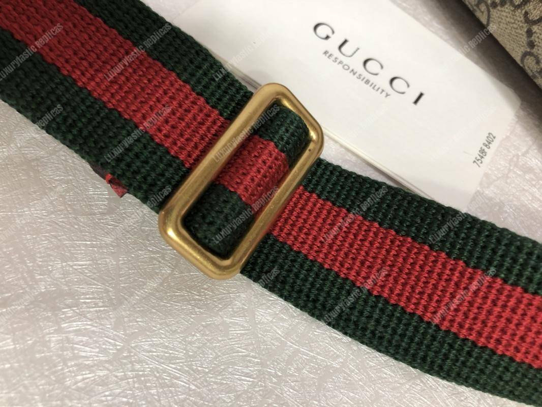 G*u*i gg sup*e belt bag red trims