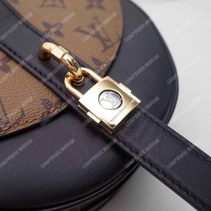 LV Chantilly Lock Monogram Reverse Noir