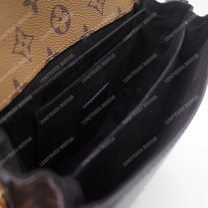 LV Chantilly Lock Monogram Reverse Noir