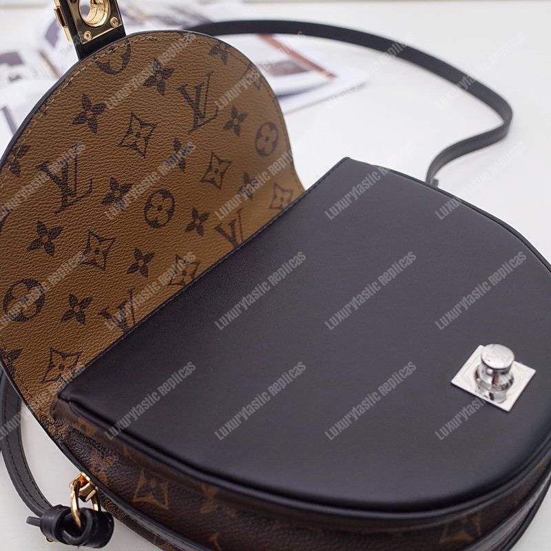 LV Chantilly Lock Monogram Reverse Noir