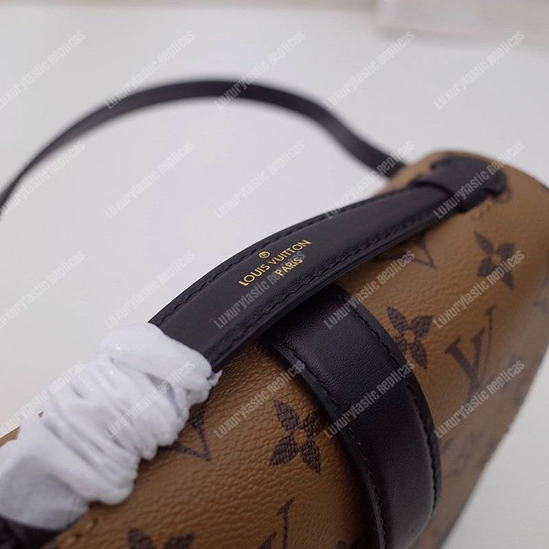 LV Chantilly Lock Monogram Reverse Noir