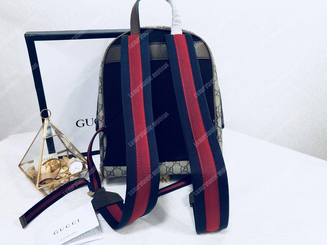 G*u*i blue bosco patch gg sup*e backpack bag