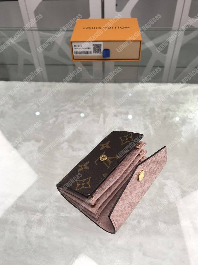 LV Sarah Multicartes Rose Ballerine Pink