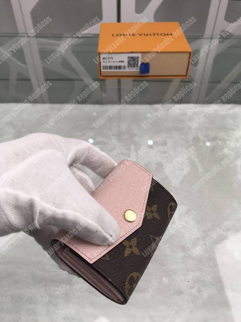 LV Sarah Multicartes Rose Ballerine Pink