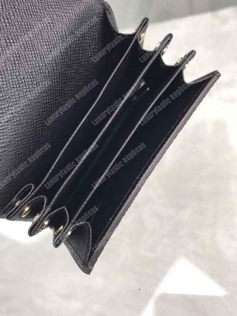 LV Sarah Multicartes Noir