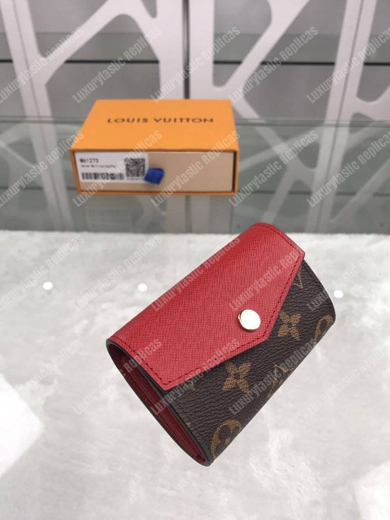 LV Sarah Multicartes Cerise
