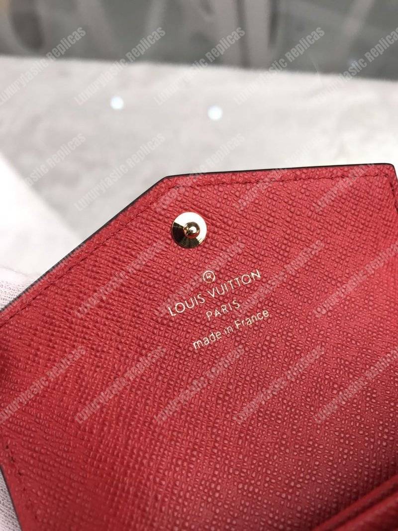 LV Sarah Multicartes Cerise