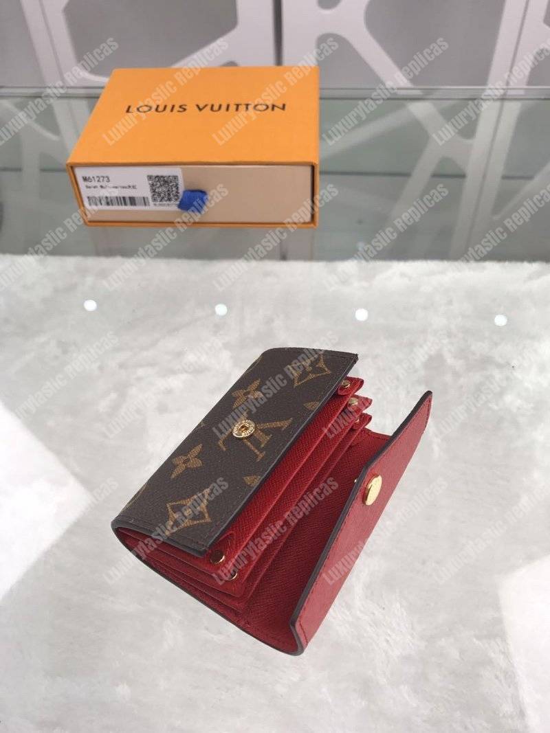 LV Sarah Multicartes Cerise